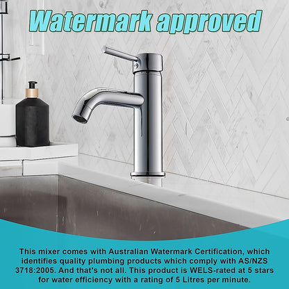 Basin Mixer Tap Faucet Kitchen Laundry Bathroom Sink