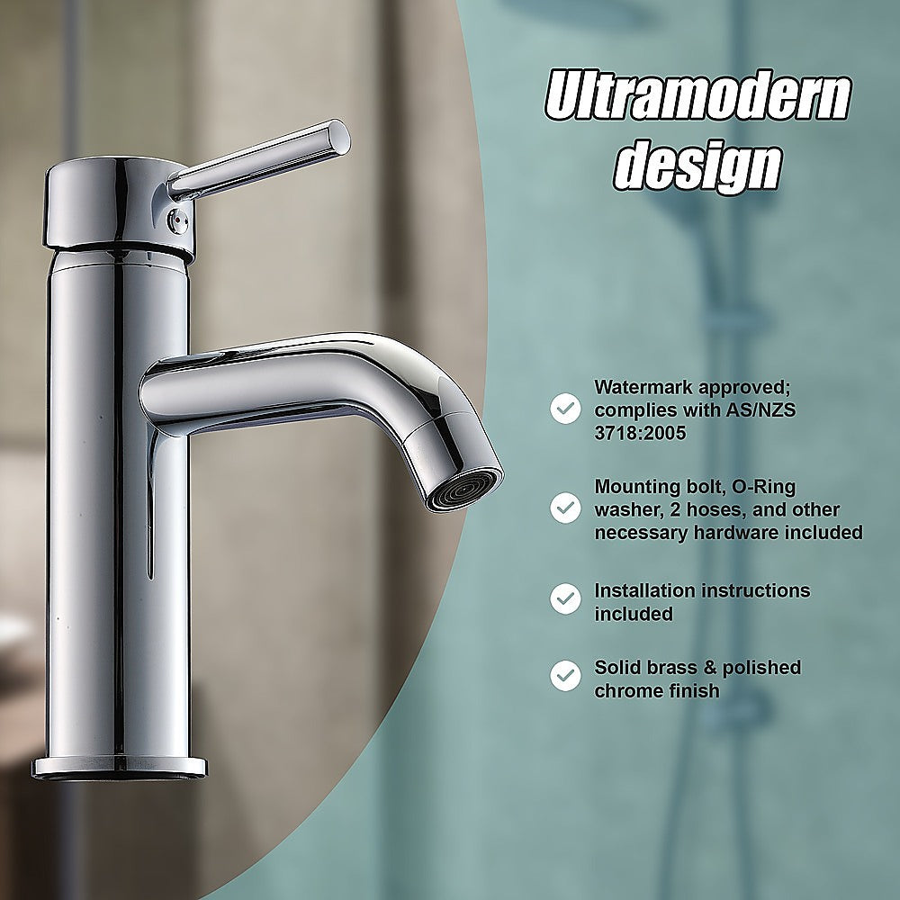 Basin Mixer Tap Faucet Kitchen Laundry Bathroom Sink