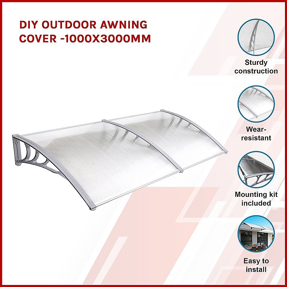 DIY Outdoor Awning Cover -1000x2000mm