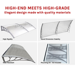 Diy Outdoor Awning Cover -1000X2000Mm
