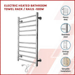 Electric Heated Bathroom Towel Rack / Rails