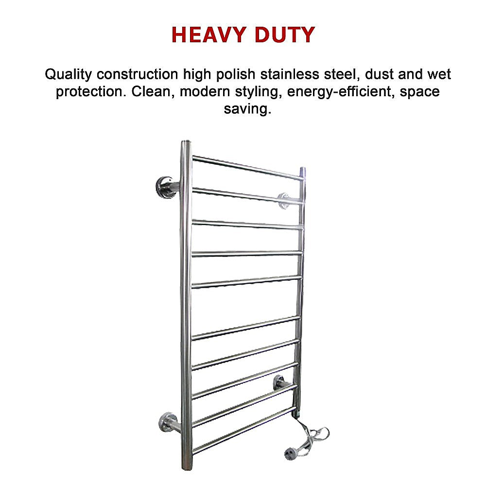 Electric Heated Bathroom Towel Rack / Rails