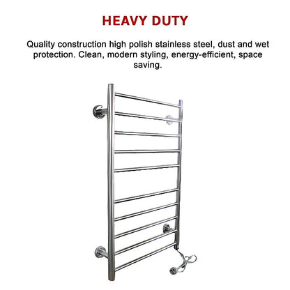 Electric Heated Bathroom Towel Rack / Rails
