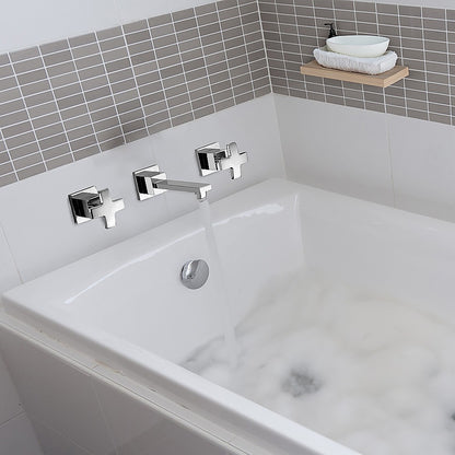 3Pc Bath Mixer Set