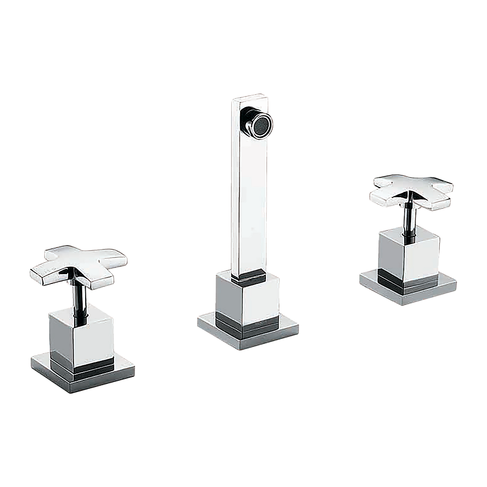 3Pc Bath Mixer Set