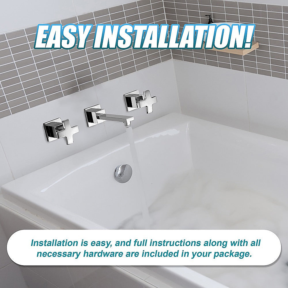 3Pc Bath Mixer Set