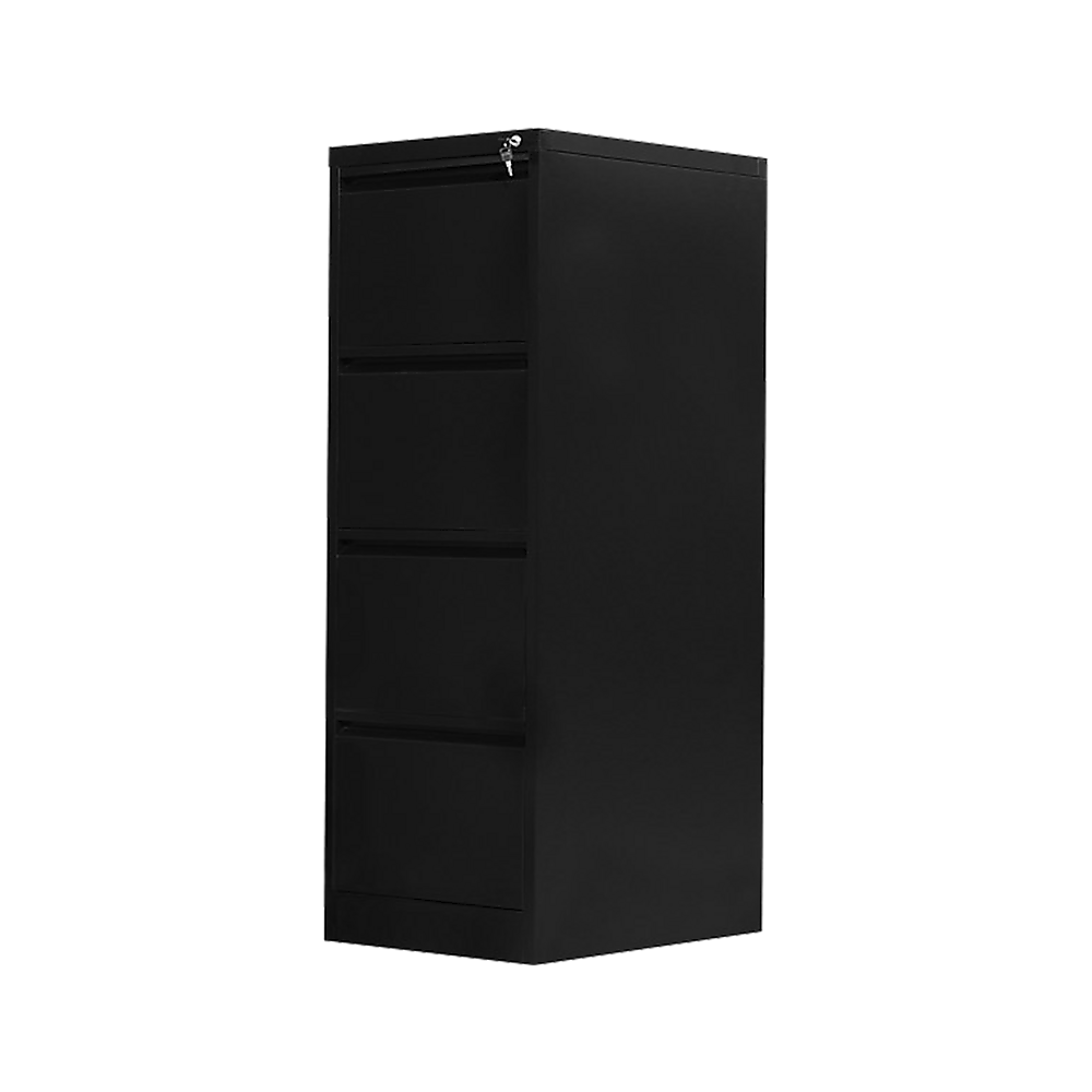 4-Drawer Shelf Office Gym Filing Storage Locker Cabinet - 137×62×14cm