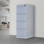 4-Drawer Shelf Office Gym Filing Storage Locker Cabinet