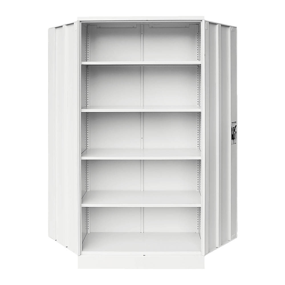 Two-Door Shelf Office Gym Filing Storage Locker