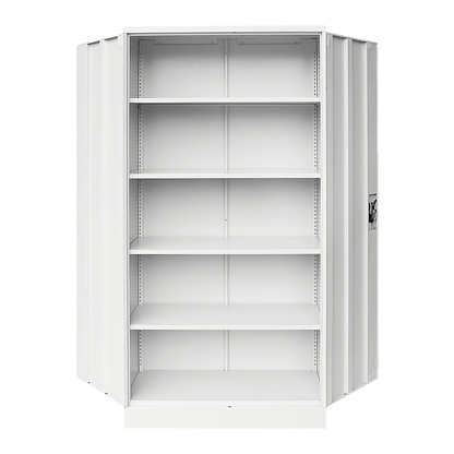 Two-Door Shelf Office Gym Filing Storage Locker