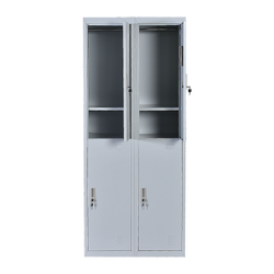Four-Door Office Gym Shed Storage Locker