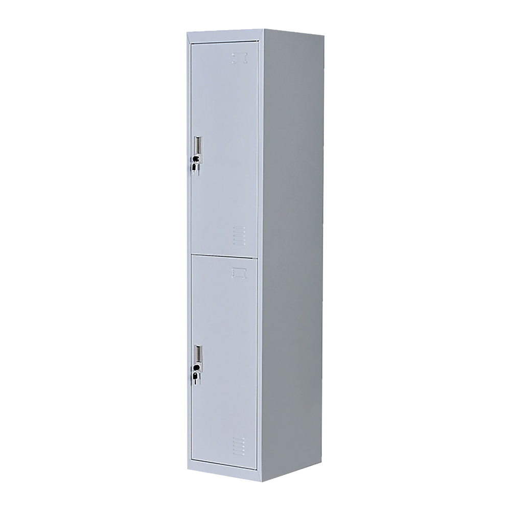 Two-Door Office Gym Shed Storage Lockers - 193×55.5×6.8cm