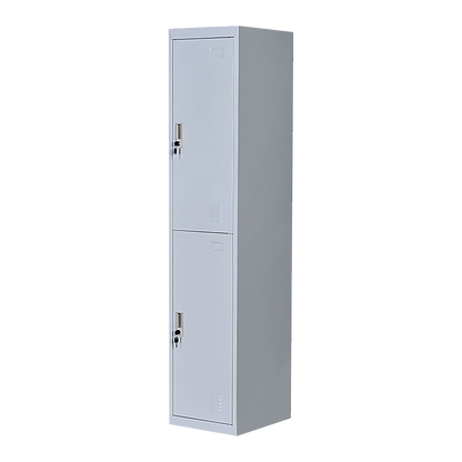 Two-Door Office Gym Shed Storage Lockers - 193×55.5×6.8cm
