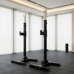 Heavy-Duty Squat Rack with Barbell Holder