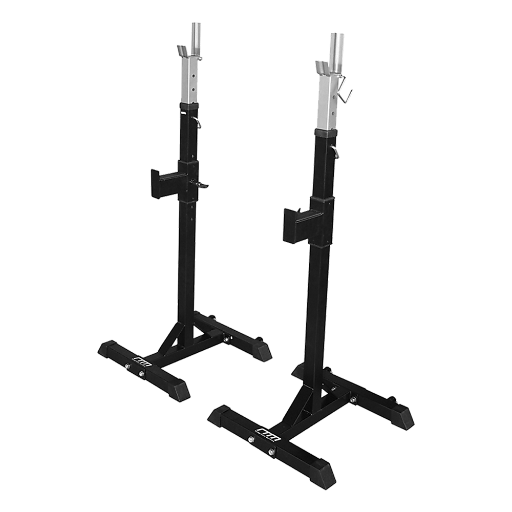 Heavy-Duty Squat Rack with Barbell Holder