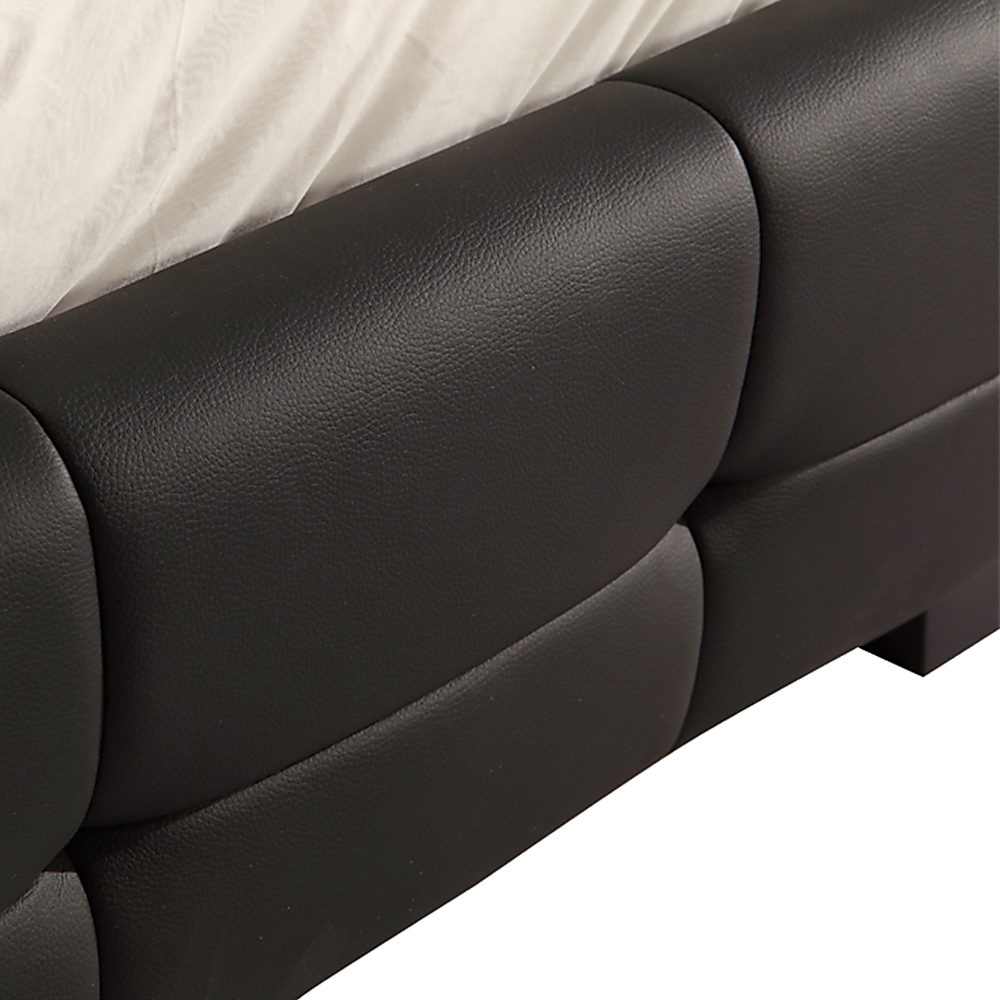 Double Pu Leather Deluxe Bed Frame