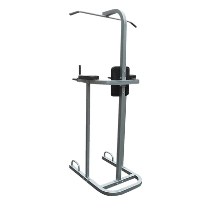 Ab Power Tower Dip Chin Push Up Home Gym Multistation