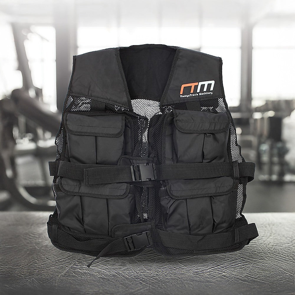 20Lbs Weighted Weight Gym Exercise Training Sport Vest