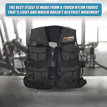 20Lbs Weighted Weight Gym Exercise Training Sport Vest