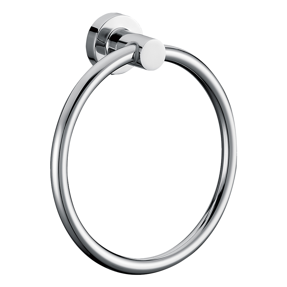 Classic Chrome Towel Bar Rail Ring Bathroom - Melbourne Home & Living