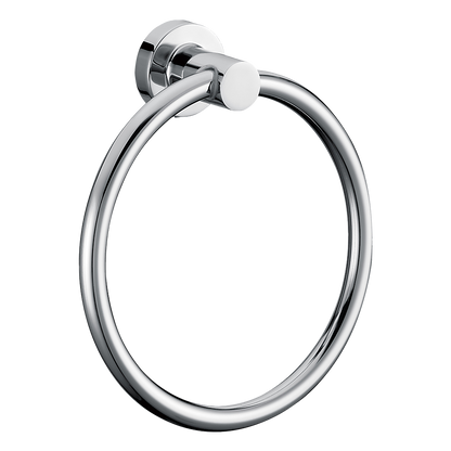 Classic Chrome Towel Bar Rail Ring Bathroom - Melbourne Home & Living