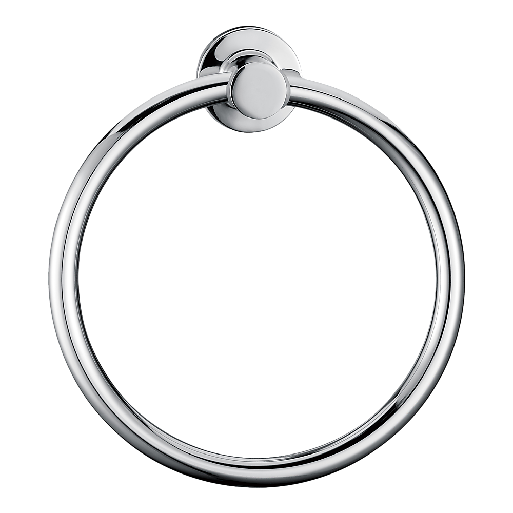 Classic Chrome Towel Bar Rail Ring Bathroom - Melbourne Home & Living