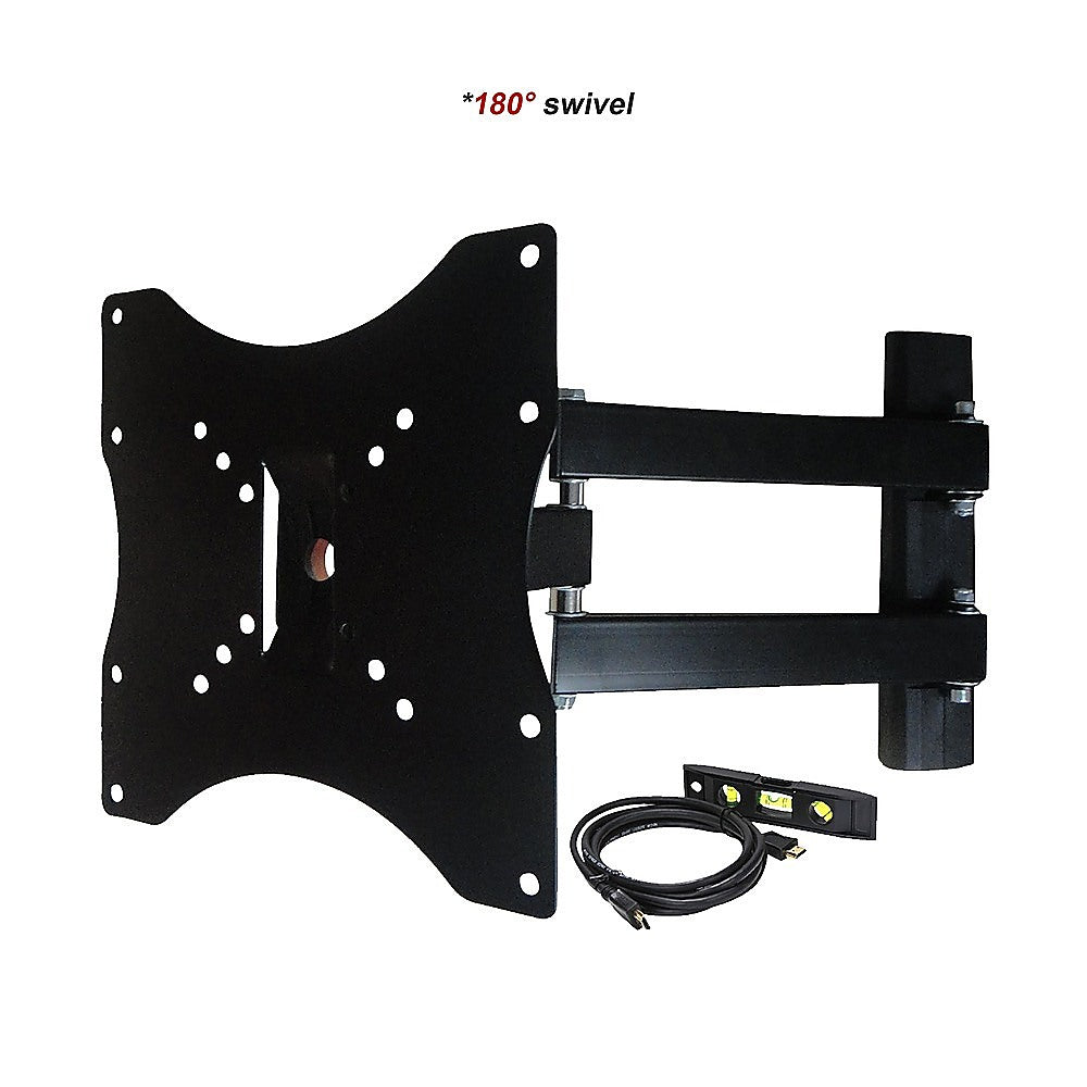 15-37" Plasma LED LCD Screen TV Mount with 180 Degree Swivel - Melbourne Home & Living
