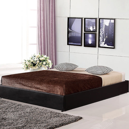PU Leather Double Bed Ensemble Frame - Melbourne Home & Living