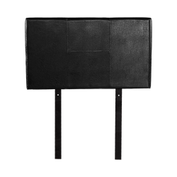 Pu Leather Single Bed Headboard Bedhead - Black
