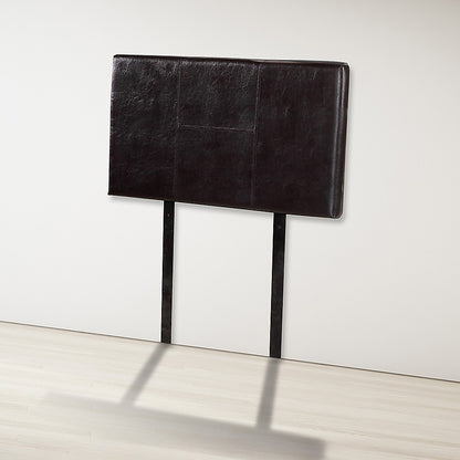 Pu Leather Single Bed Headboard Bedhead - Brown