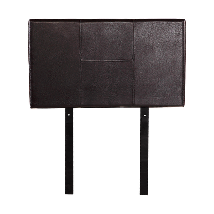 Pu Leather Single Bed Headboard Bedhead - Brown