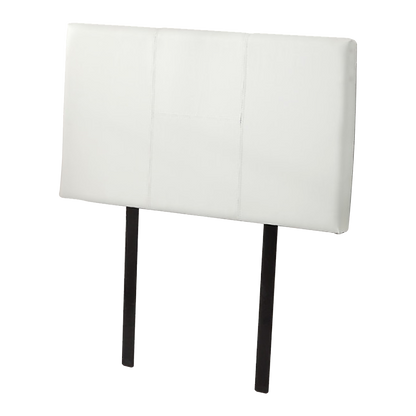 Pu Leather Single Bed Headboard Bedhead - White