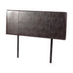 Pu Leather Double Bed Headboard Bedhead - Brown