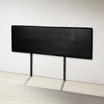 Pu Leather Queen Bed Headboard Bedhead - Black