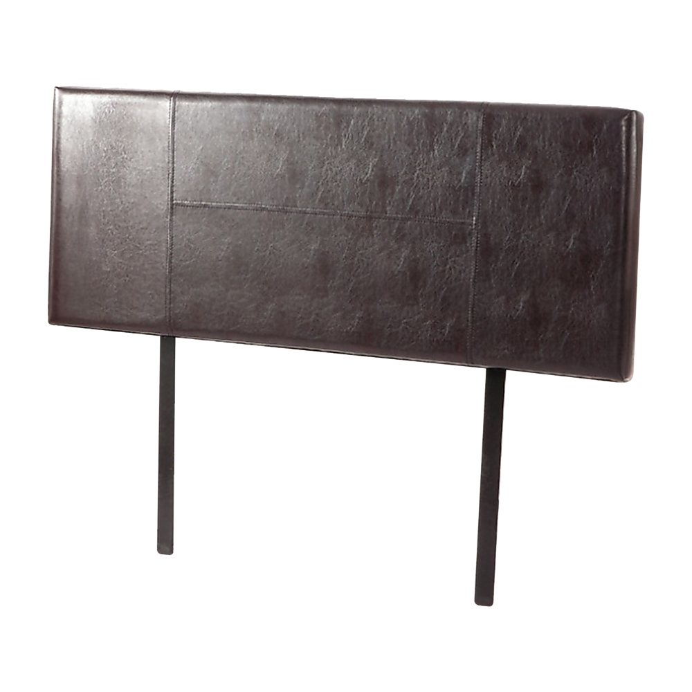 Pu Leather Queen Bed Headboard Bedhead - Brown