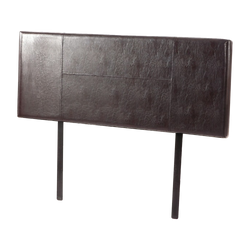 Pu Leather Queen Bed Headboard Bedhead - Brown