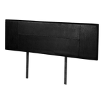 Pu Leather King Bed Headboard Bedhead - Black