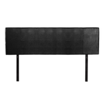 Pu Leather King Bed Headboard Bedhead - Black