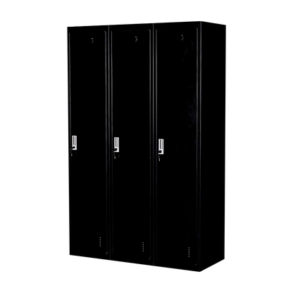 Three-Door Side By Side Office Gym Shed Storage Locker