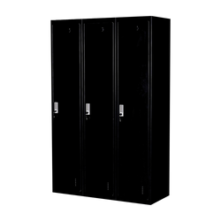 Three-Door Side By Side Office Gym Shed Storage Locker