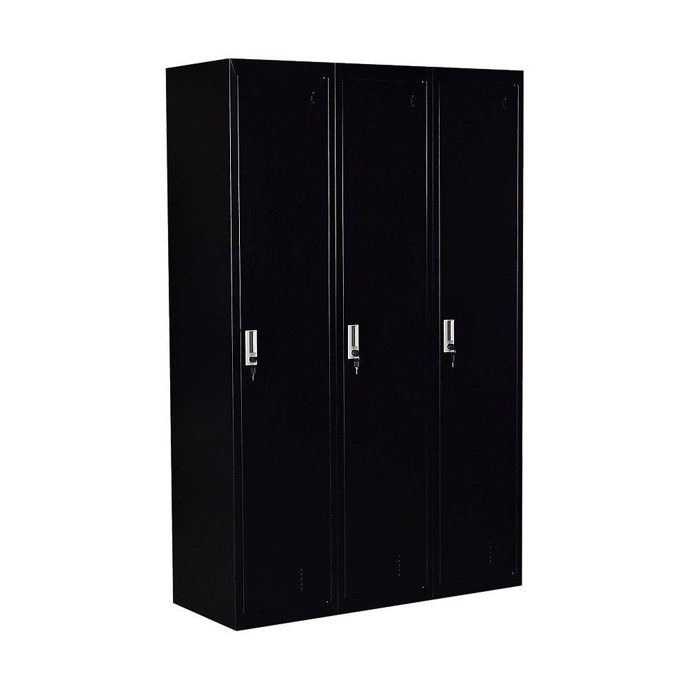 Three-Door Side By Side Office Gym Shed Storage Locker