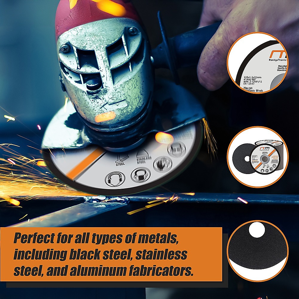 125Mm 5" Cutting Disc Wheel For Angle Grinder X50