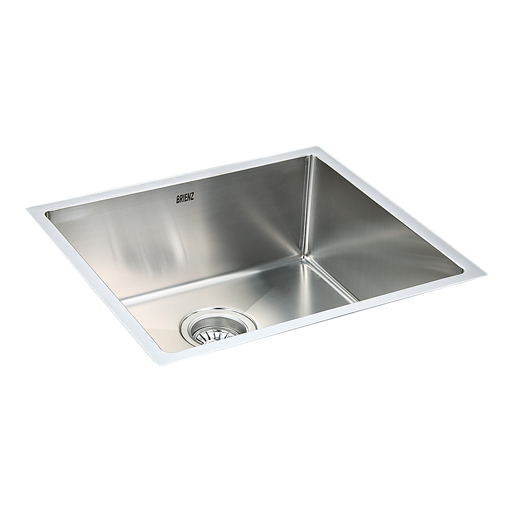 490X440Mm Handmade Stainless Steel Kitchen/Laundry Sink With Waste