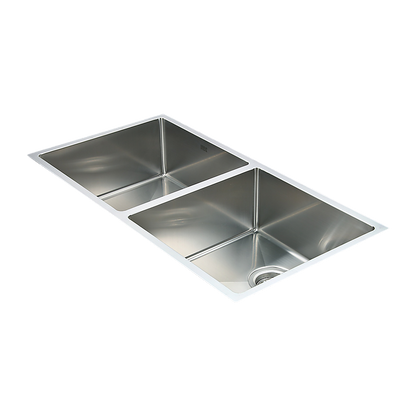 865X440Mm Handmade Stainless Steel Kitchen Sink With Waste