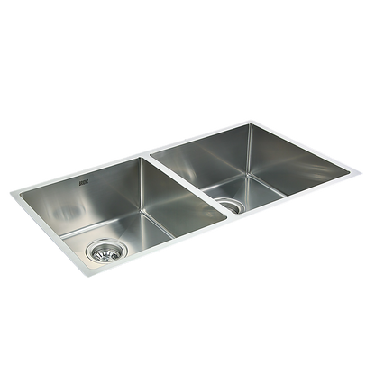 865X440Mm Handmade Stainless Steel Kitchen Sink With Waste