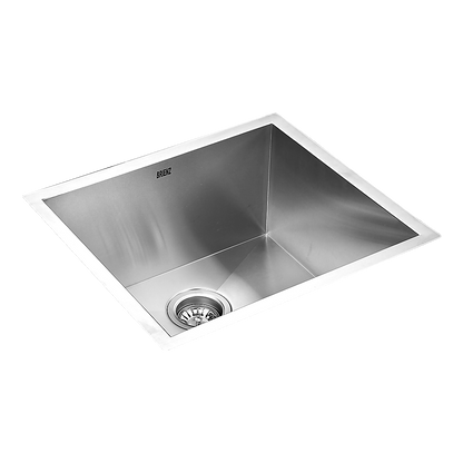 510X450Mm Handmade Stainless Steel Kitchen/Laundry Sink With Waste