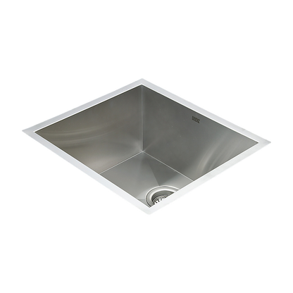 510X450Mm Handmade Stainless Steel Kitchen/Laundry Sink With Waste