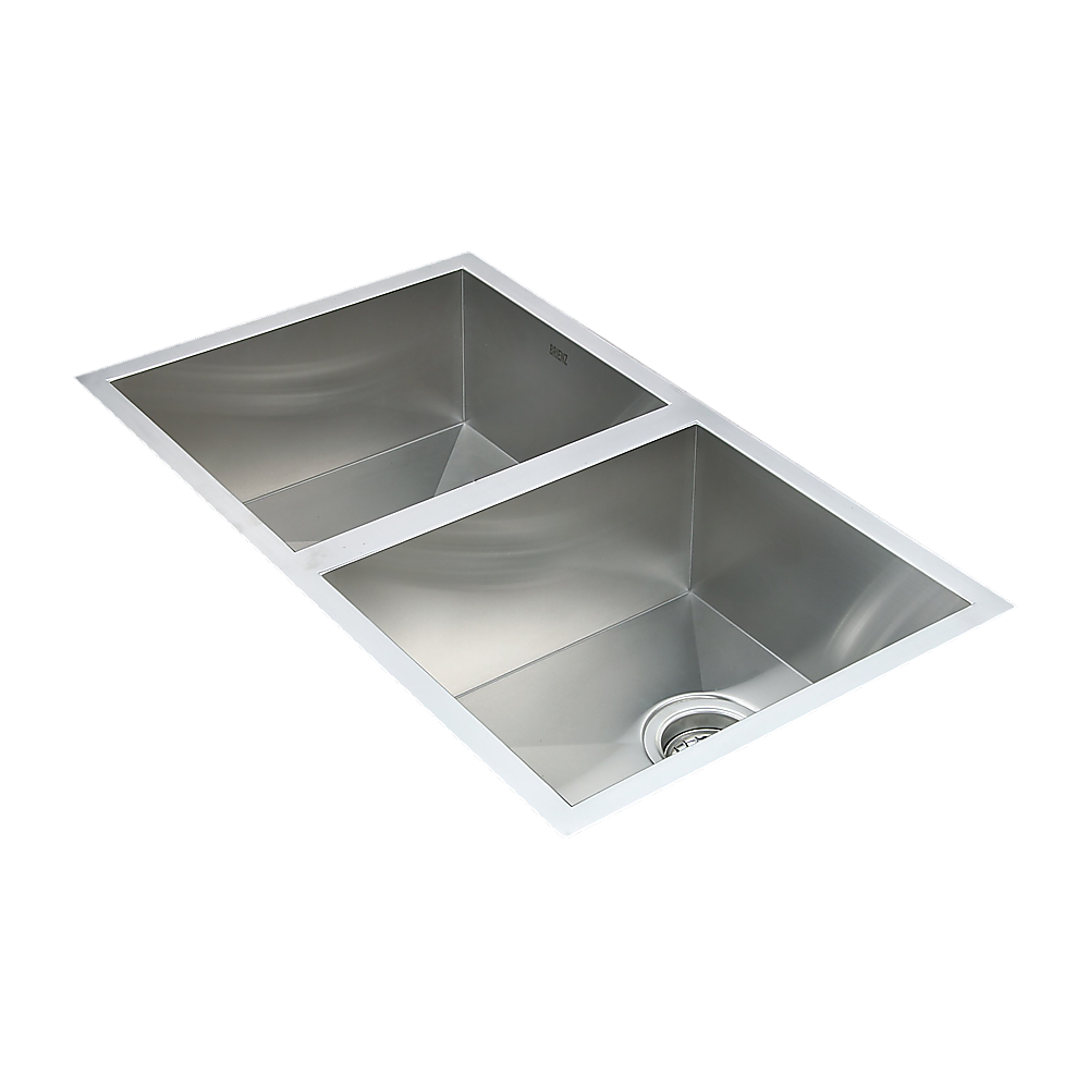770X450Mm Handmade Stainless Steel Kitchen Sink With Waste