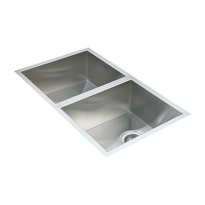 770X450Mm Handmade Stainless Steel Kitchen Sink With Waste