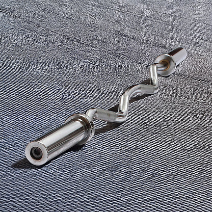 Chrome Olympic Curl Bar Barbell Heavy Duty